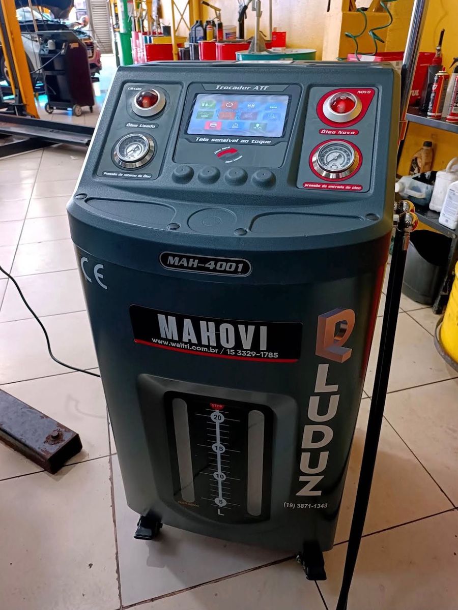 Máquina de troca de fluido de câmbio automático (ATF) Luduz MAH-4001 da unidade